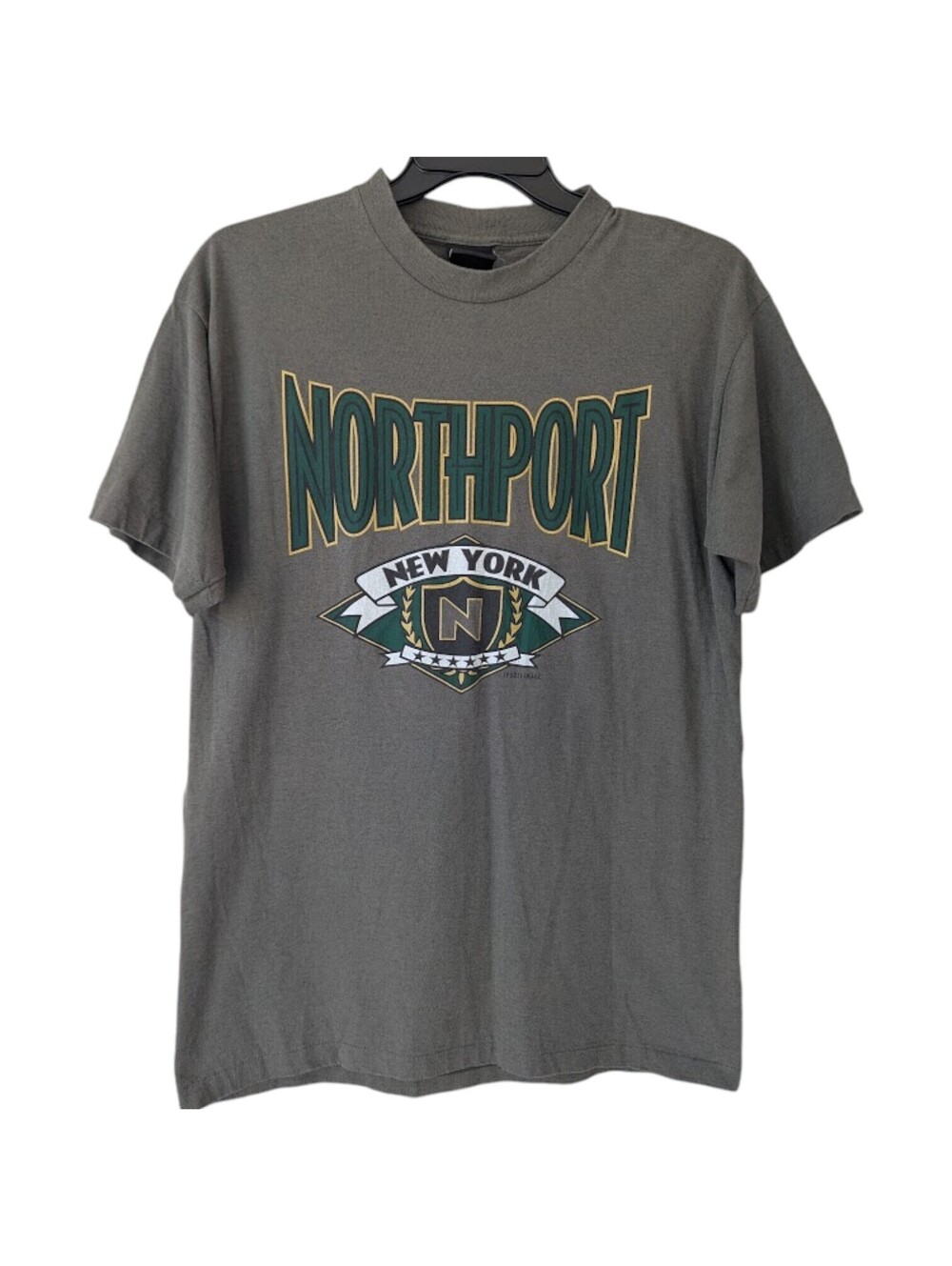 Vintage 90s Signal Sport Northport New York T-Shirt USA Single Stitch 21.5x31